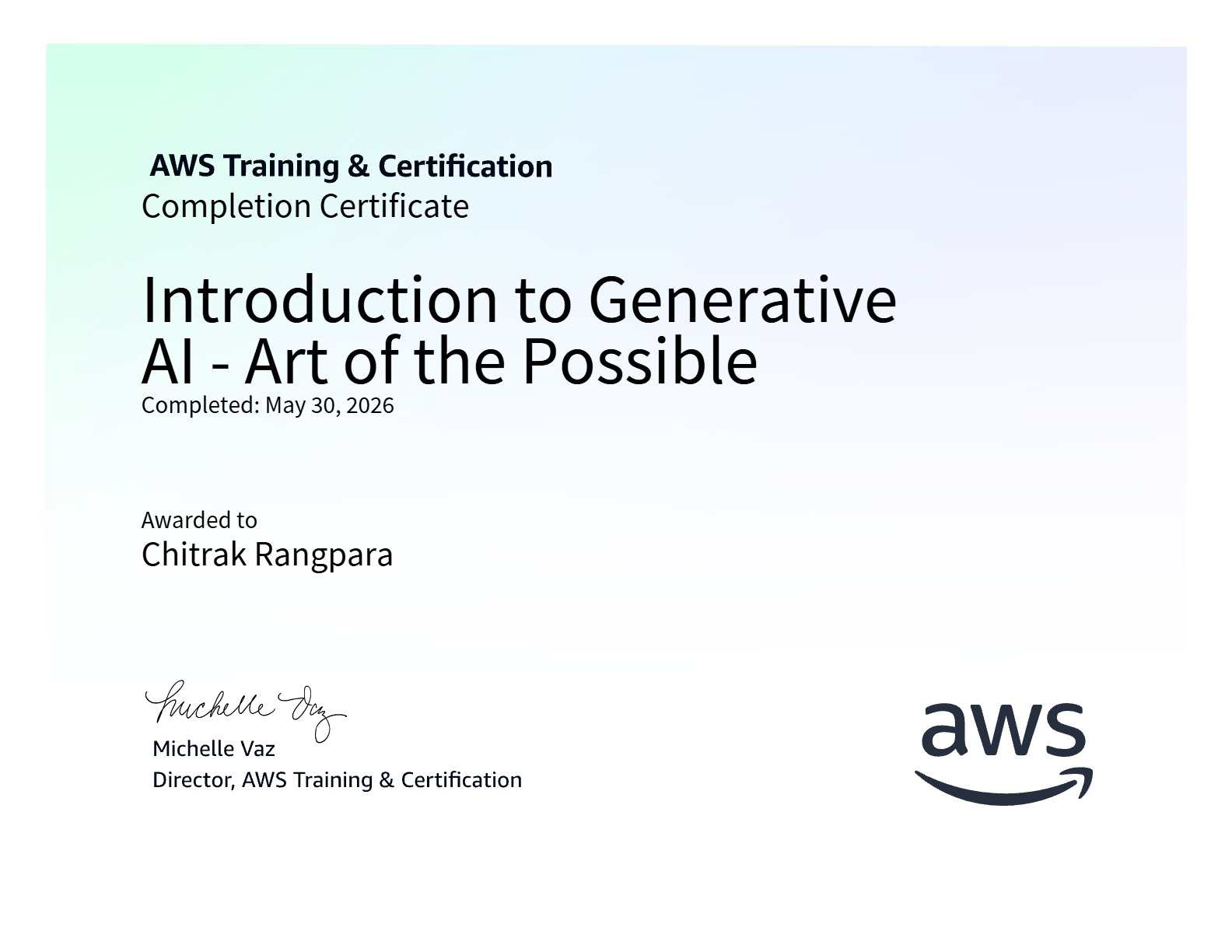 AWS Training & Certifications